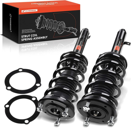 A-Premium Front Strut and Coil Spring Assembly Compatible with Lexus IS250 2006-2013, IS350 2011-2013, AWD, Sedan, 2-PC Set