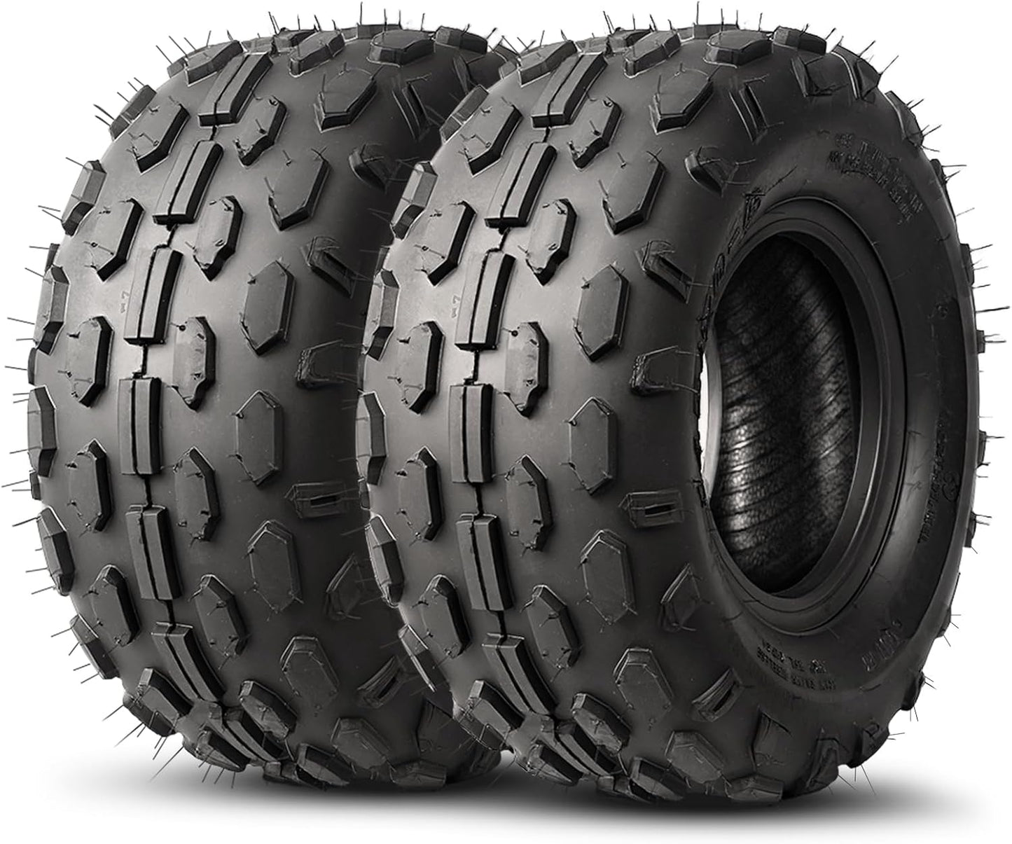 TRIPOWER ATV UTV Tires 25x8-12 & 25x10-12 All Terrain Trail Sand Mud Off-Road Tires, 6 Ply Tubeless Full Set of 4