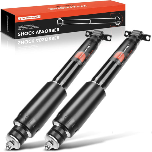 A-Premium Front Shock Absorbers Compatible with Chevy Corvette 1997-2013, 2-PC Set