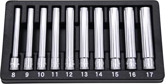 Astro Tools 4110 10pc 3/8" Drive Extra Deep Metric Socket Set
