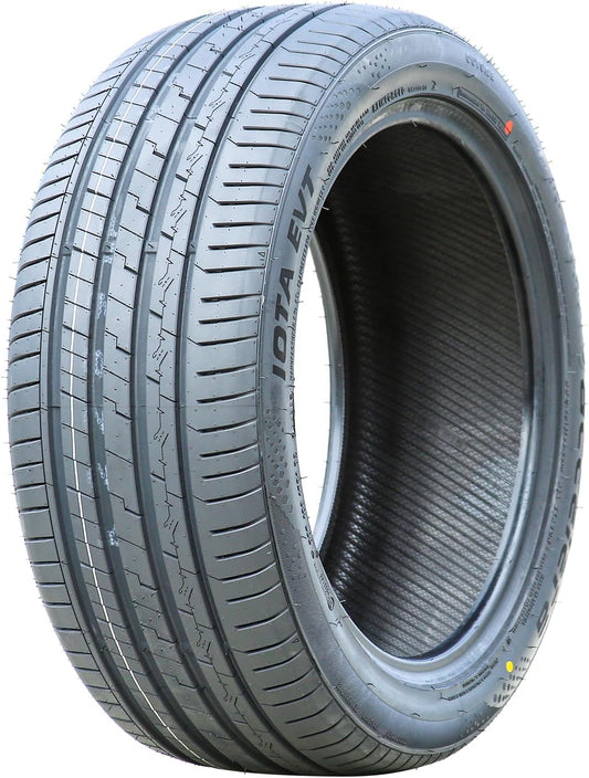 Accelera Iota EVT Passenger Car Summer High Performance Radial Tire-245/40R18 245/40ZR18 245/40/18 245/40-18 97Y Load Range XL 4-Ply BSW Black Side Wall UTQG 320AA