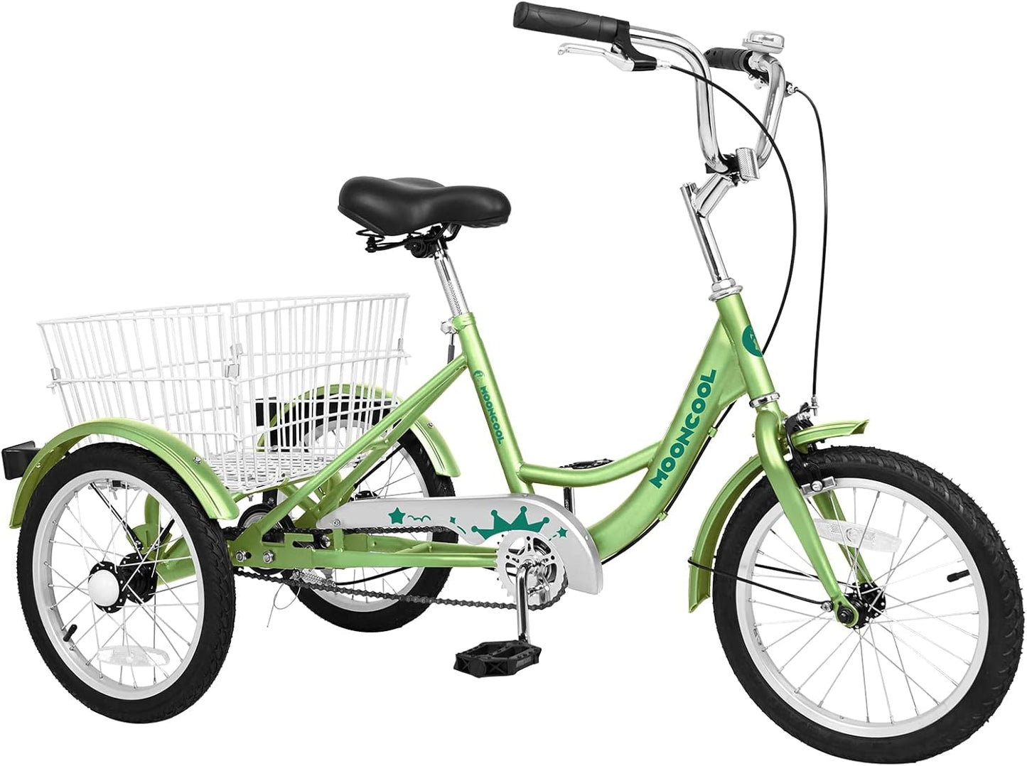 ABORON Adults Tricycle, 3 Wheels Bike for Adult, Tricycle for Adults, Double-Wall Wheel Rims, Tricycle for Women Men Exercise Outdoor Sports