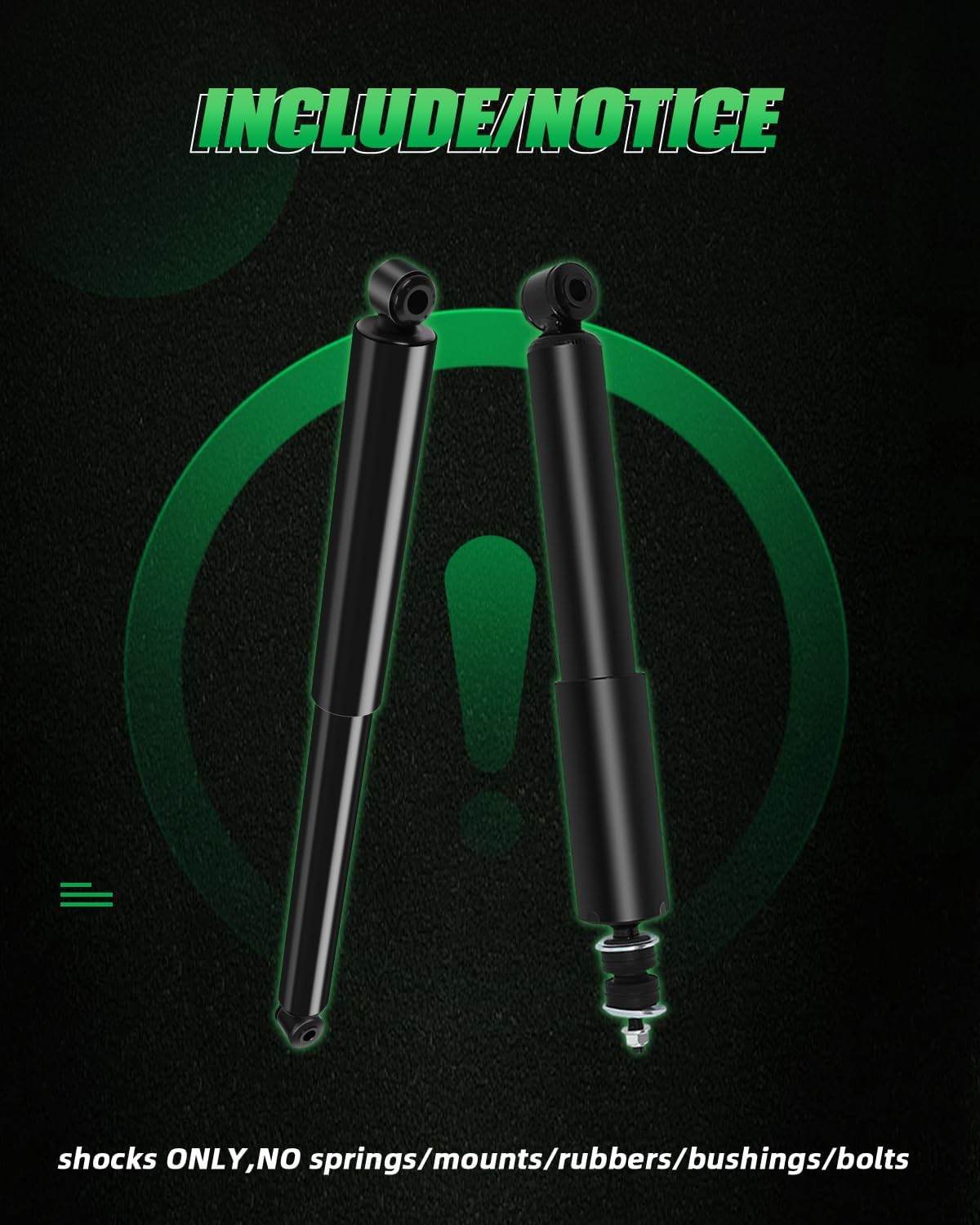 SCITOO Shocks Struts,Front Rear Shock Absorbers Strut Kits Compatible with 1990 1991 1992 1993 1994 1995 1996 Ford F-150 344049 37095 344079 37039 Auto Shocks Struts