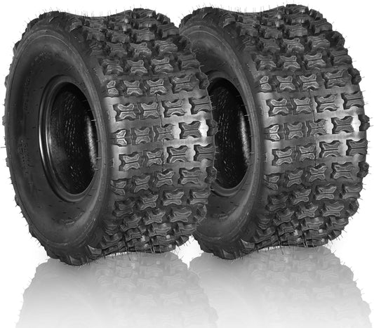 AutoForever 22x10-9 ATV UTV Tires 22x10x9 Sport All Terrain 6 Ply Tubeless Tires Set of 2