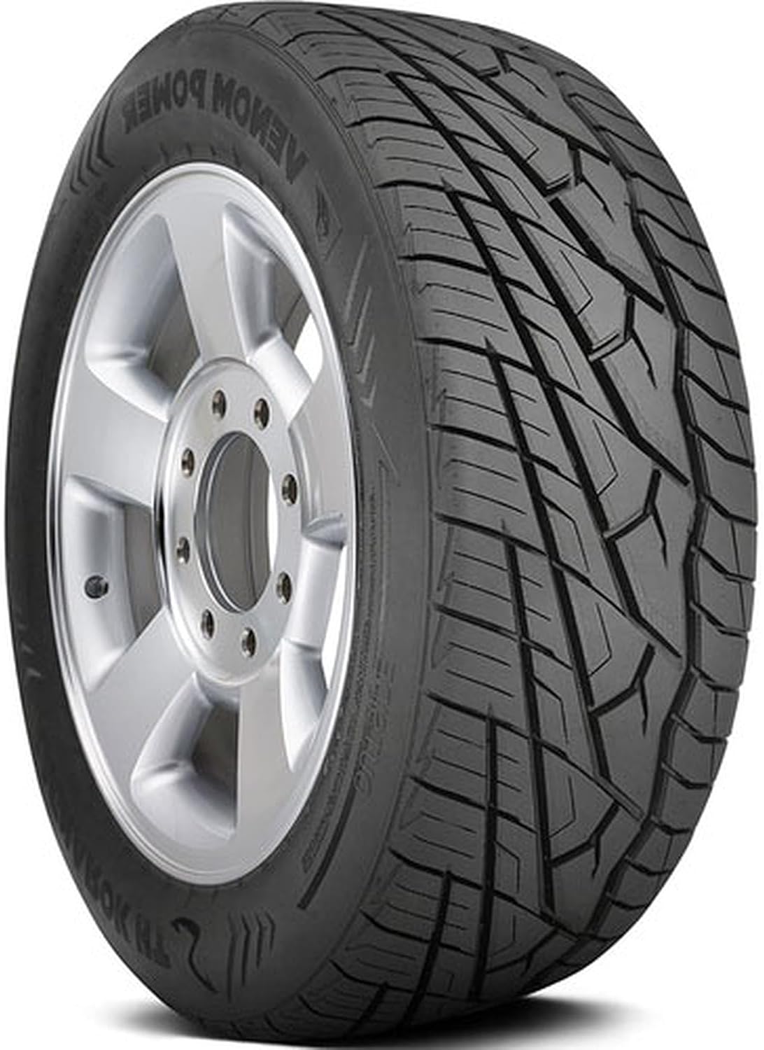 Venom Power Ragnarok GTS All-Season Highway Light Truck Radial Tire-33X12.50R20LT 33X12.50X20 33X12.50-20 119R Load Range F LRF 12-Ply BSW Black Side Wall
