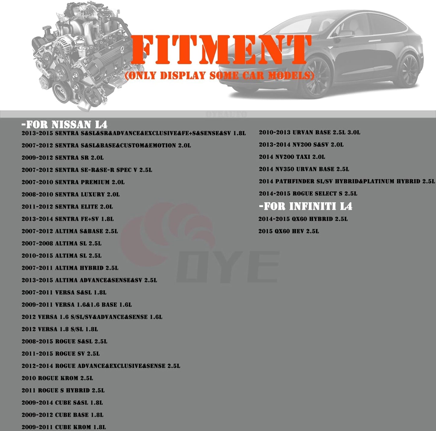 UF549 Ignition Coil Pack 22448ED000 Set of 4 Fit For Nissan Sentra,Altima,Versa,Rogue,Cube,Urvan,NV200,Pathfinder 2007-2015&INFINITI QX60 2014 2015 1.6L 1.8L 2.0L 2.5L L4