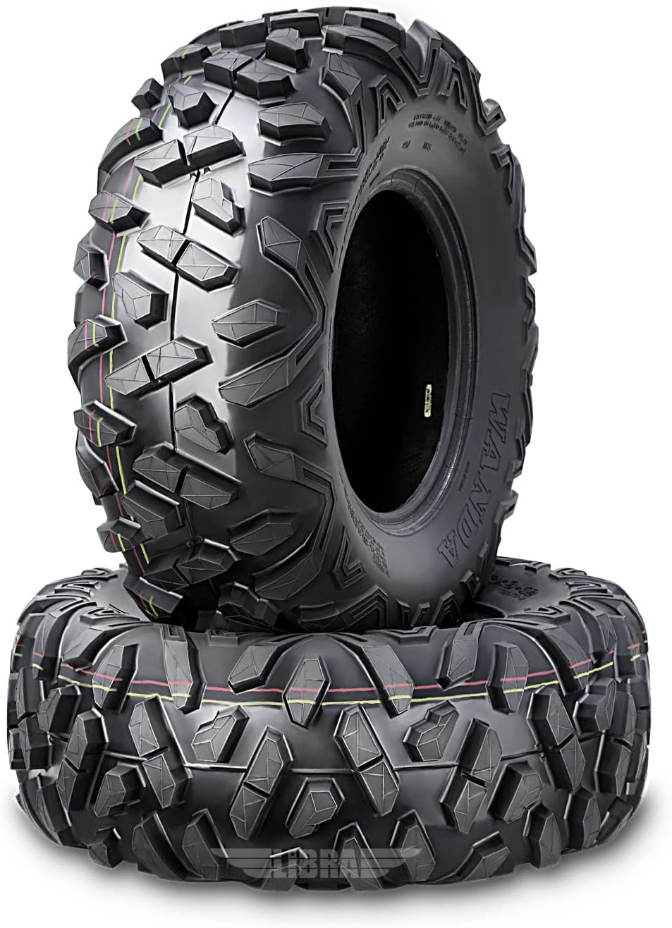 WANDA UTV ATV Tire 23x8-10 23x8x10 205/80-10 6-Ply Bighorn Style,Set 2, 10421