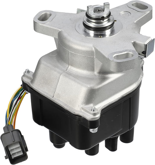 X AUTOHAUX Replacement Ignition Distributor for Honda Civic for Acura EL 1.5L/1.6L SOHC 1999 2000 TD-91U TD91U TD63U TD-63U TD-73U TD73U