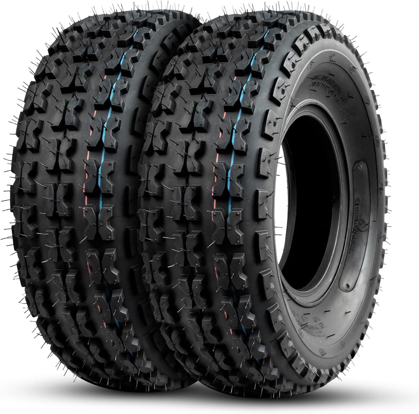 TRIPOWER ATV UTV Tires 25x8-12 & 25x10-12 All Terrain Trail Sand Mud Off-Road Tires, 6 Ply Tubeless Full Set of 4