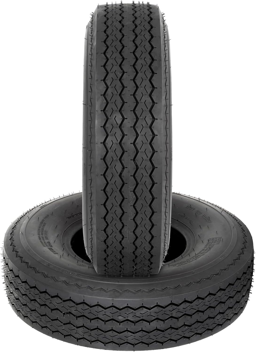 Set of 2 Hykolity Highway Boat Utility Trailer Tire 5.70-8 5.7-8, Load Range C, LRC 6PR