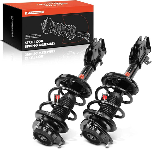 A-Premium Front Complete Strut and Coil Spring Assembly Compatible with Subaru Forester 2017 2018 2.5L, 2-PC Set