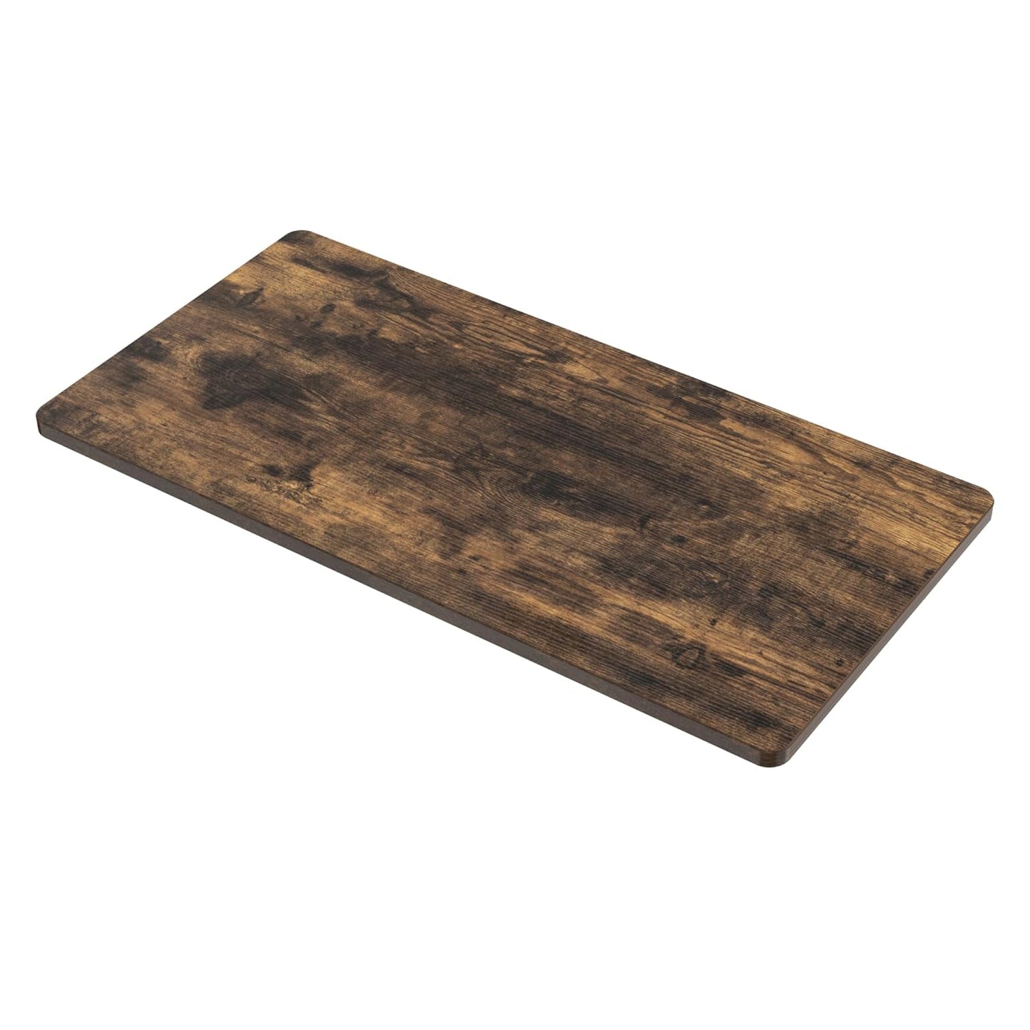 SANODESK Universal Tabletop 60"x24"x1" Thickness One-Piece Table Top Rectangular Particle Board for Standing and Home Office Desk Countertop DIY,Mahogany Desk Top