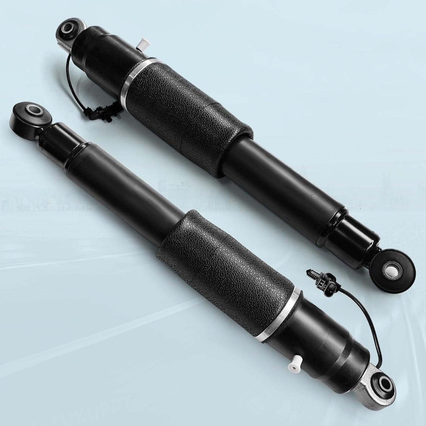 2Pcs Air Suspension Shocks Absorbers for 2015-2019 Cadillac Escalade Chevy Suburban Tahoe GMC Yukon Car Rear Air Struts OEM Replace# 22283446, 22278958 (2S9200 x 2)