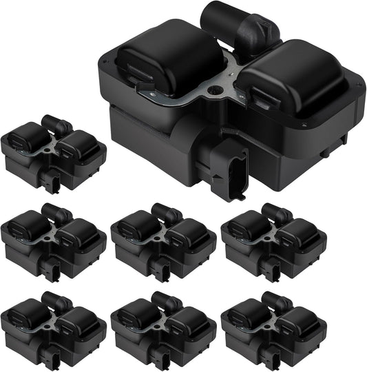 SCITOO Coil Pack of 8 Ignition Coil for Mercedes-Benz for Chrysler for Crossfire L6 V6 V8 Automobiles Fit for OE UF359 C1444 C1361