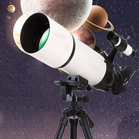 Ultra Hd, Telescope for Beginners Adults, 80 Mm Aperture 400mm Astronomy Telescope with Adjustable Tripod and Backpack, Telescope for