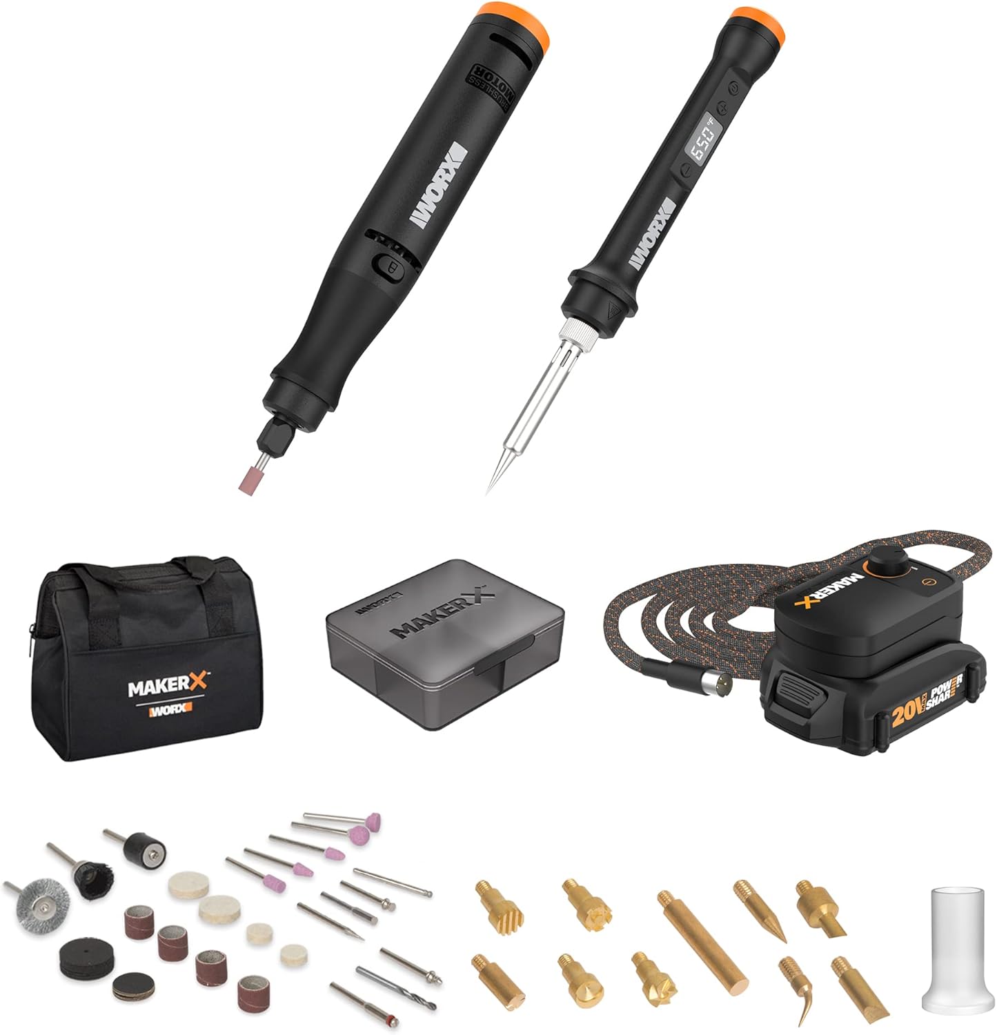 Worx WX997L MAKERX Crafting Tool Deluxe Combo Kit