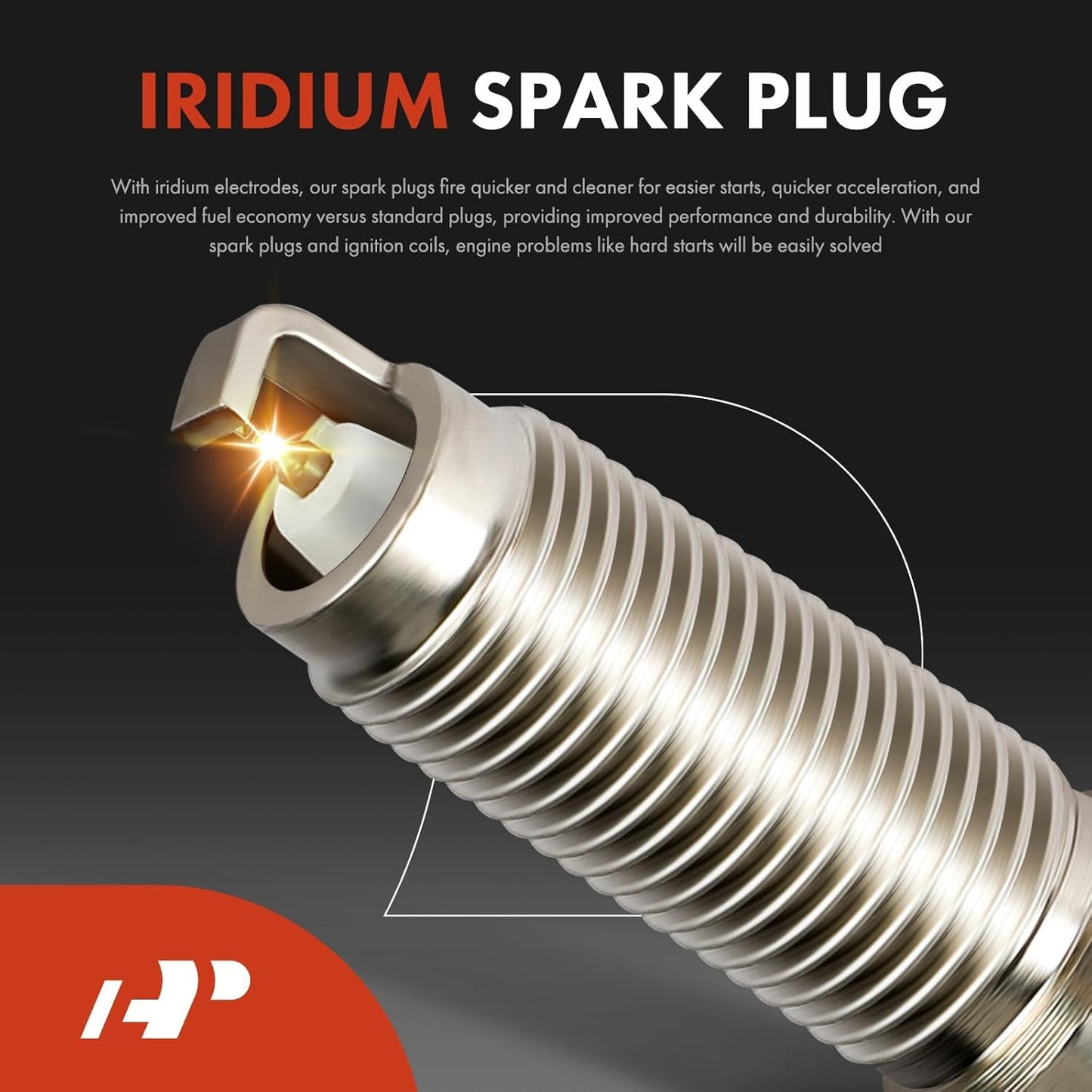 A-Premium (Blue) Set of 12 Ignition Coil Pack and Iridium Spark Plugs Compatible with Ford F-150 F150, Explorer, Edge, Transit-150, Transit-250, Transit-350, Transit-350 HD & Lincoln MKZ & Mazda CX-9