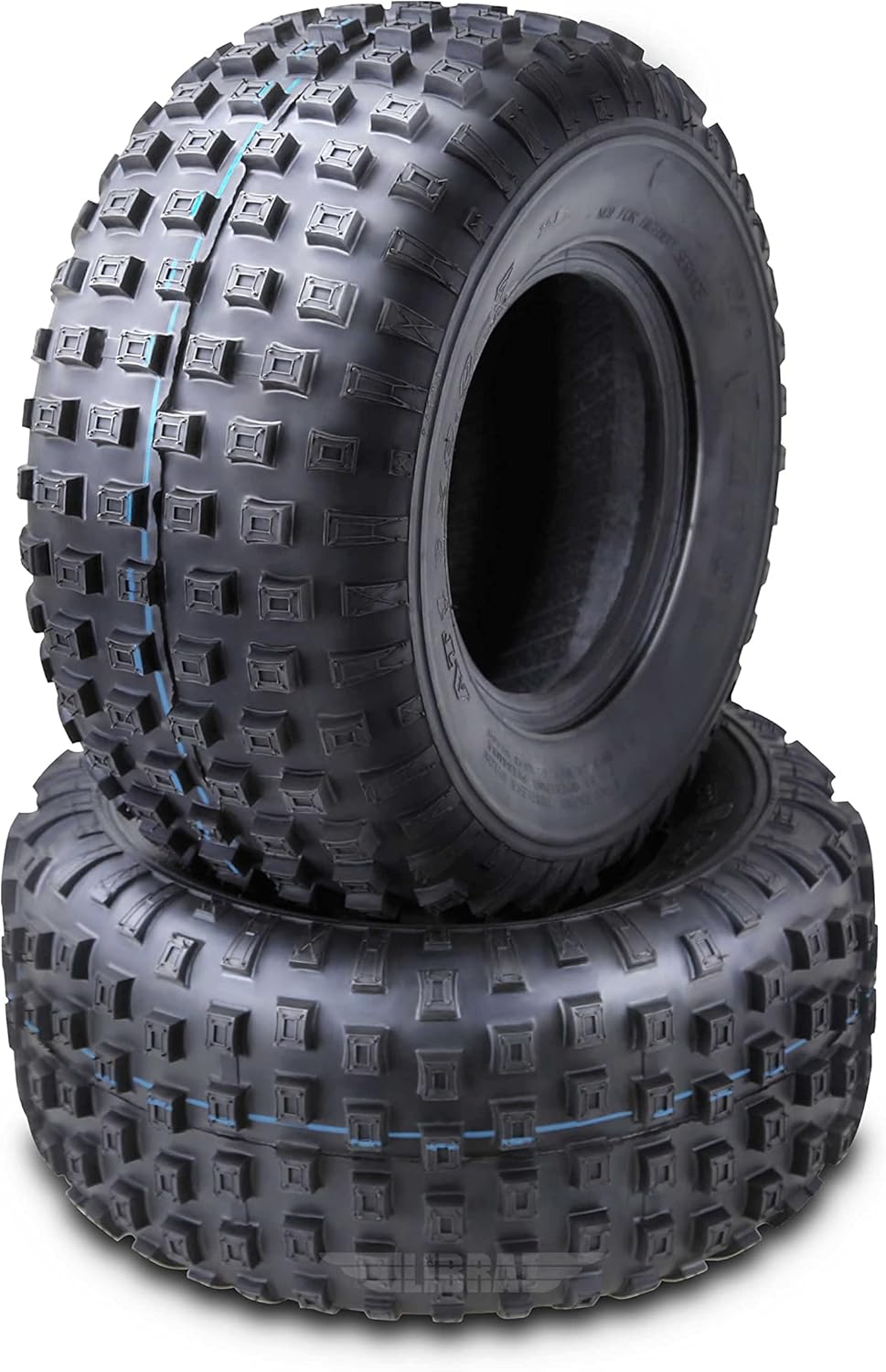 WANDA Set of 2 Sport ATV Directional Tread tires go cart tires 16x8-7 16X8X7 4PR