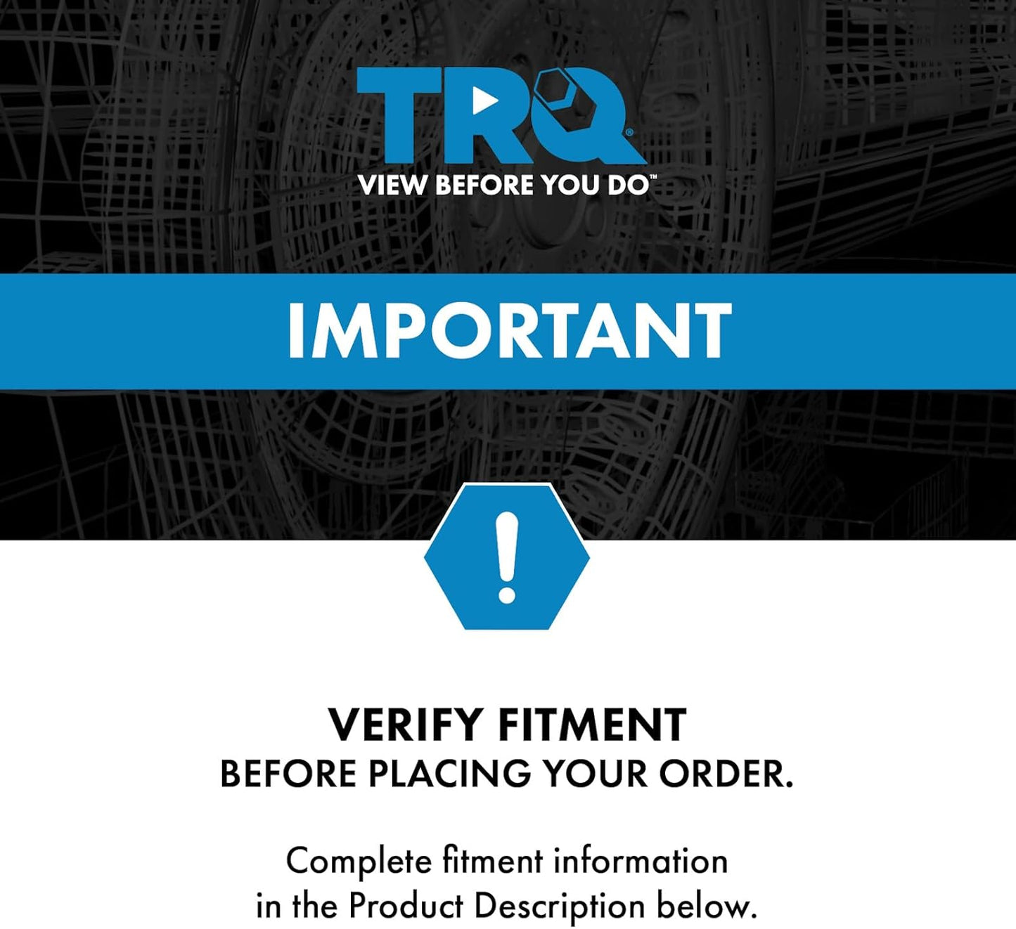 TRQ Front Strut Mount Kit Compatible with 2006-2011 Honda Civic