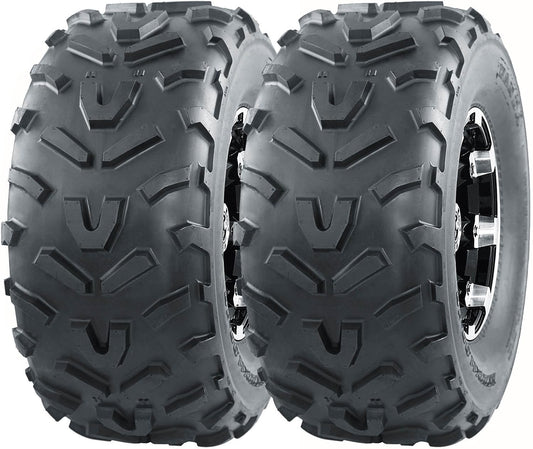 WANDA Set of 2 New Sport ATV Tires 22X9-10 22x9x10 4PR 10280 Pathfinder K530 Style Mud