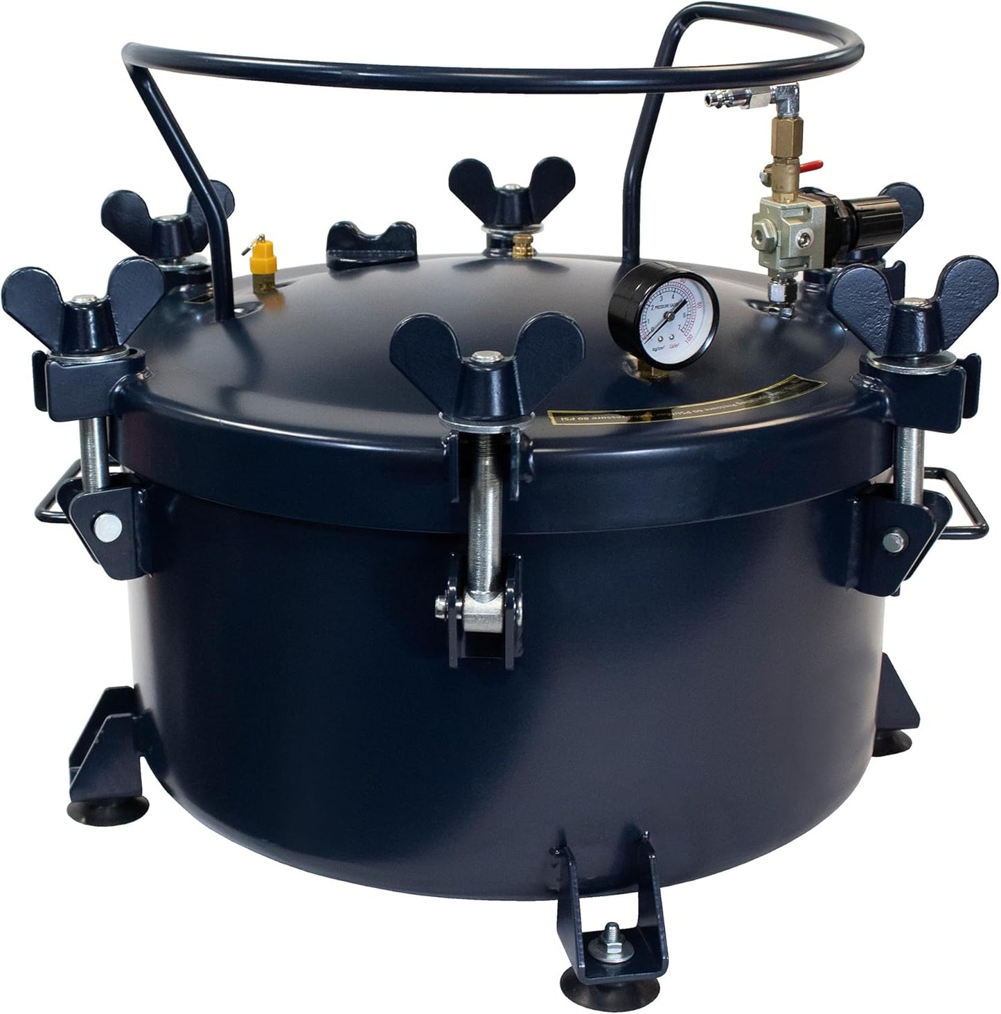 California Air Tools CAT-365C 5 gallon Pressure Pot for Epoxy Resin Casting, Coated Steel Tank, Portable