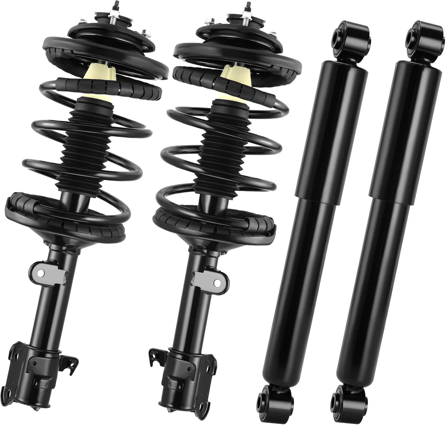 YITAMOTOR Front Complete strut Quick Struts Rear Shocks Assembly Compatible with 2014-2019 Sentra