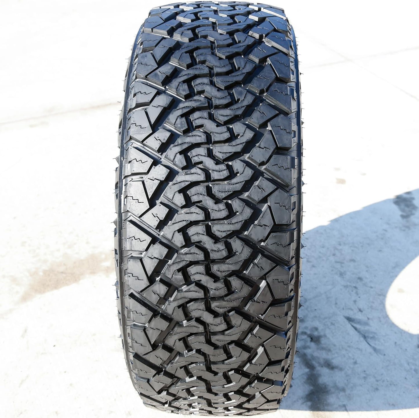 Set of 4 (FOUR) Venom Power Terra Hunter X/T XT All-Terrain Mud Light Truck Radial Tires-37X13.50R22LT 37X13.50X22 37X13.50-22 128Q Load Range F LRF 12-Ply BSW Black Side Wall