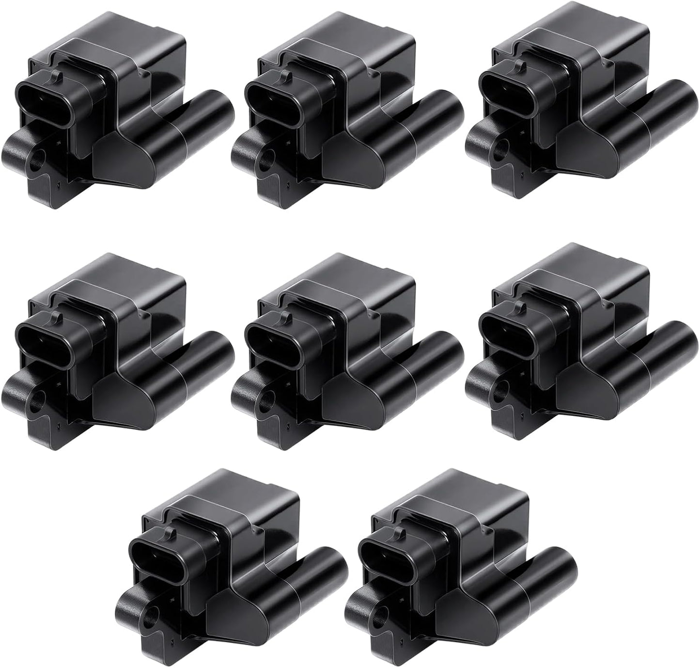 8PCS Ignition Coil Pack Compatible with Ford Lincoln 4.6L 5.4L 5.8L 6.8L Expedition Explorer F-150 F-250 F-350 Super Duty Mustang Explorer Navigator 2004 2005 2006 2007 2008 2009, DG511 C1541 FD508