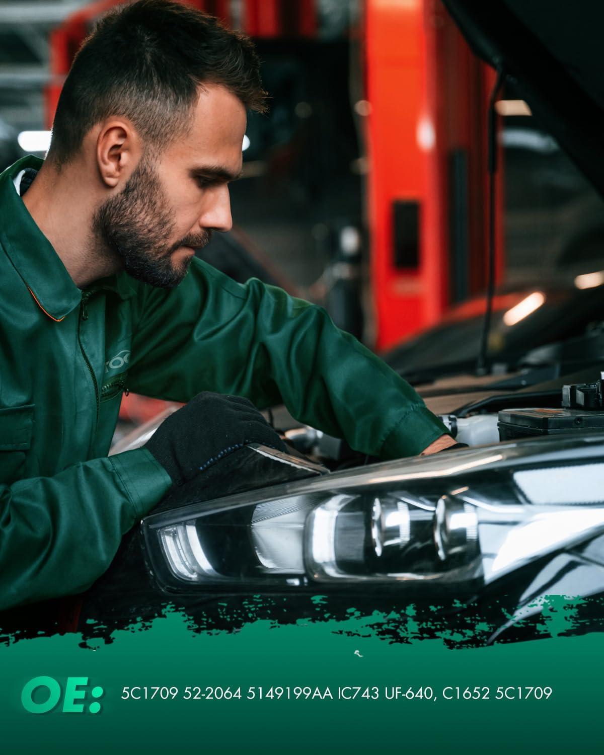 SCITOO 100% New 3pcs Ignition Coil Set Compatible for Dodge/for Jeep/for Ram 2009-2012 Automobiles Fit for OE: UF640 C1652