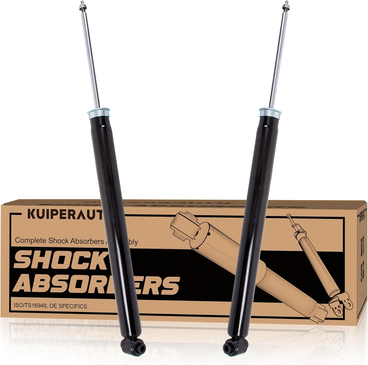 Complete Front Rear Struts Coil Spring Assembly 172264 172263 Compatible for 2006-2010 Mazda 5/2004-2009 Mazda 3 Excluding Speed Model Replacement Shocks Absorbers (4PCS)