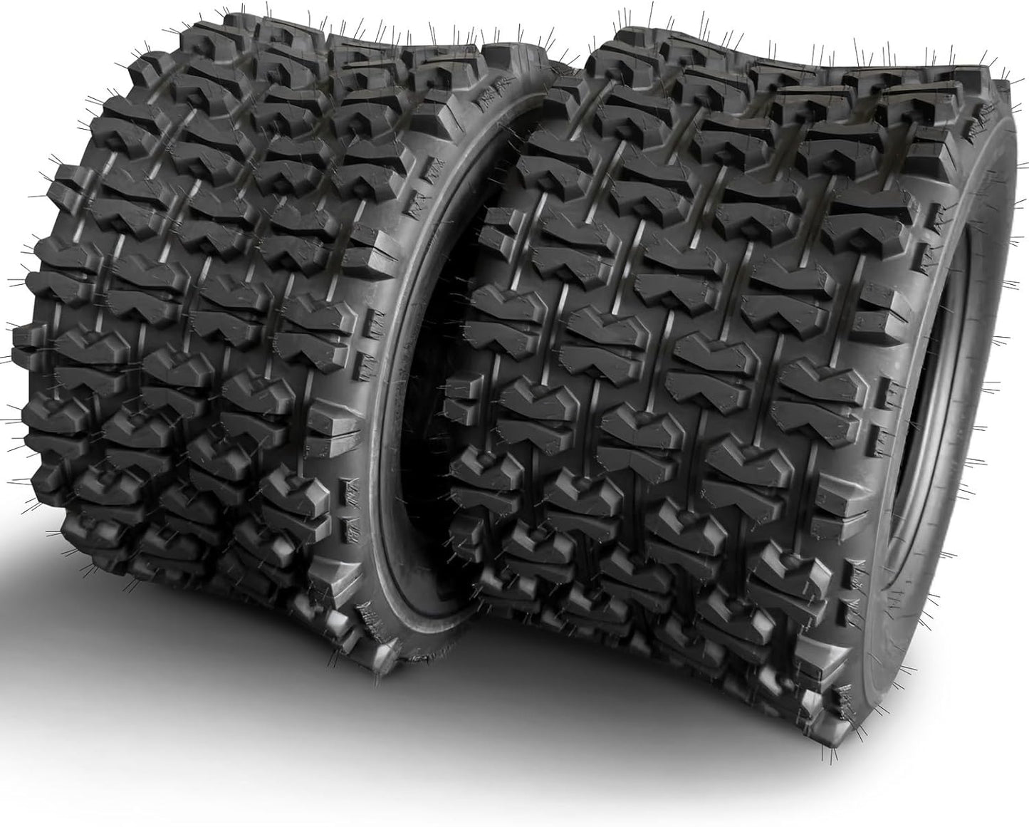 TRIPOWER ATV UTV Tires 25x8-12 & 25x10-12 All Terrain Trail Sand Mud Off-Road Tires, 6 Ply Tubeless Full Set of 4