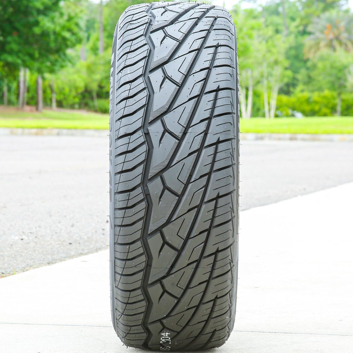 Venom Power Ragnarok GTS All-Season Highway Light Truck Radial Tire-33X12.50R20LT 33X12.50X20 33X12.50-20 119R Load Range F LRF 12-Ply BSW Black Side Wall