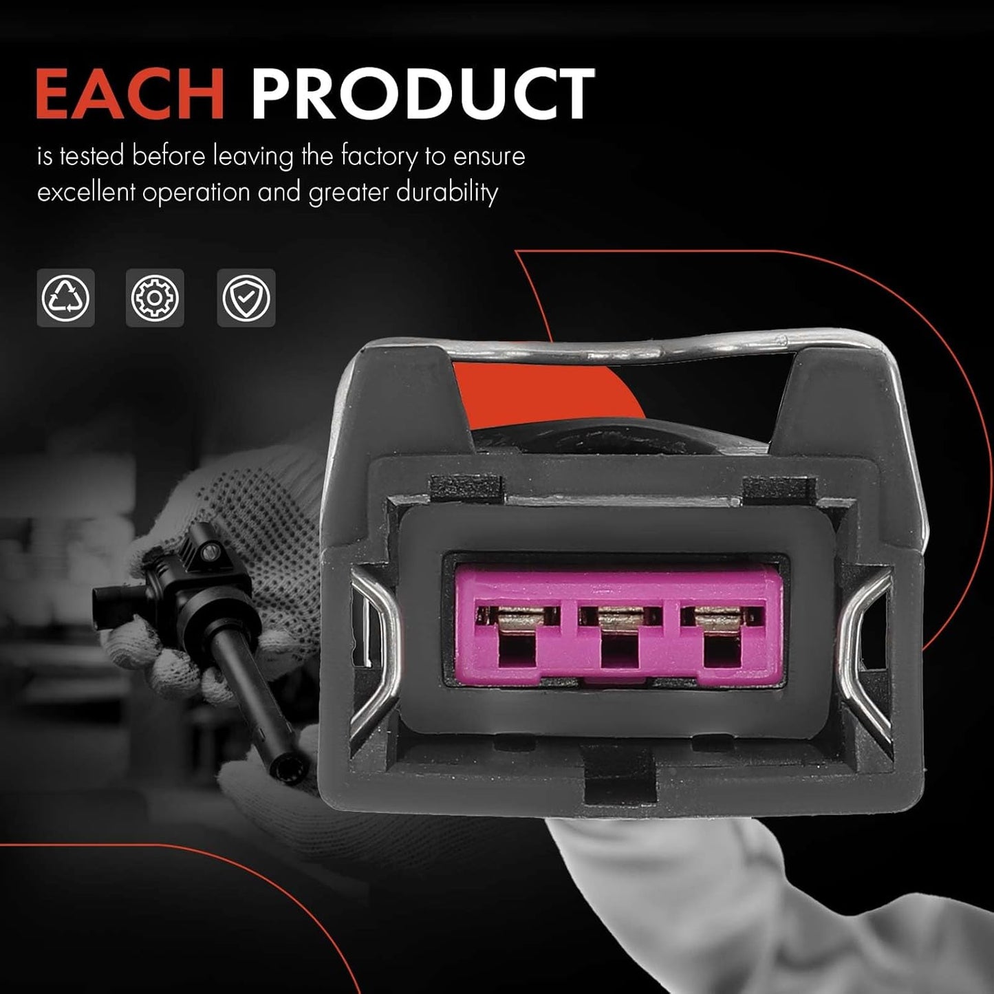 A-Premium Engine Ignition Coil Pack Compatible with Audi A4, A4 Quattro, 1996 1997, 2.8L
