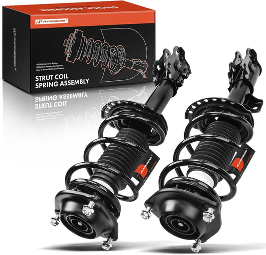 A-Premium Front Complete Strut & Coil Spring Assembly Compatible with Hyundai Elantra 2011-2016, Sedan, 2-PC Set