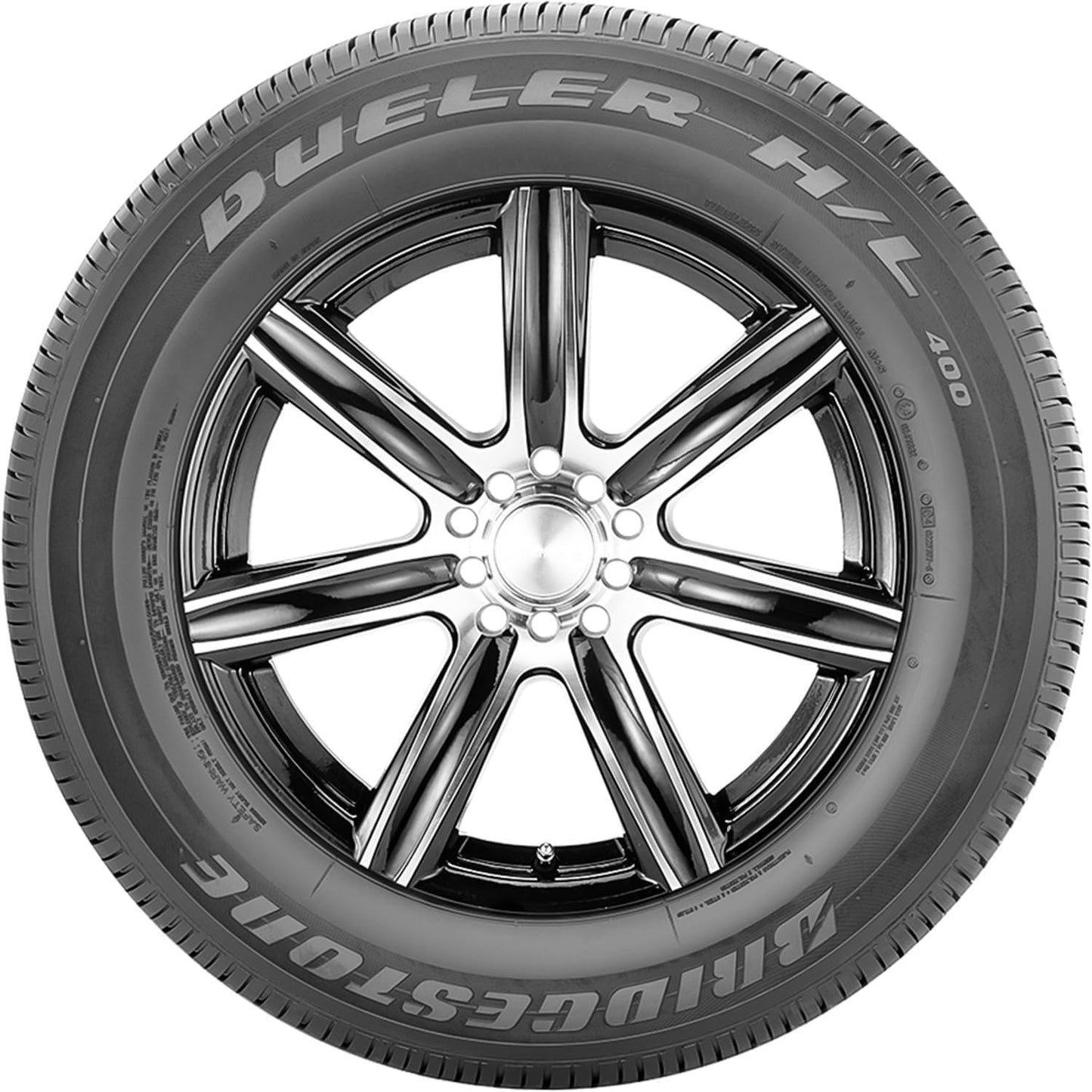 Bridgestone Dueler H/L 400 Run-Flat SUV Tire 255/50R19 107 H Extra Load