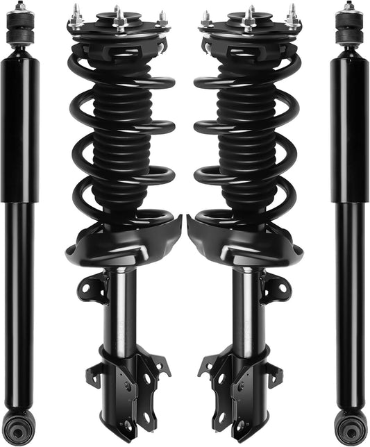 AUTOMUTO Front and Rear Pair Struts and Shocks Struts Complete Struts Assembly Fit for 2007 2008 2009 2010 2011 2012 for Acura RDX 172492 172491 37326