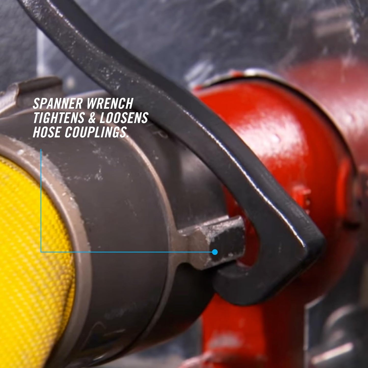 Channellock 87 9-inch Rescue Tool for First Responders, Compact Design for Firefighters & EMT Multitool, Spanner Wrench for Easy Access, Alloy Steel Sheers for Cable Cutting, Made in the USA