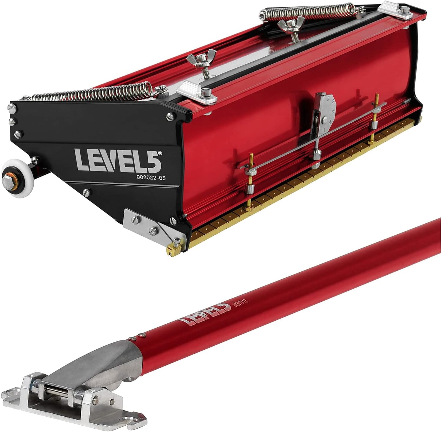 10-Inch Flat Box - LEVEL5 | Pro-Grade | Quick Clean | Drywall Sheetrock Gyprock Wallboard Finishing | 4-765