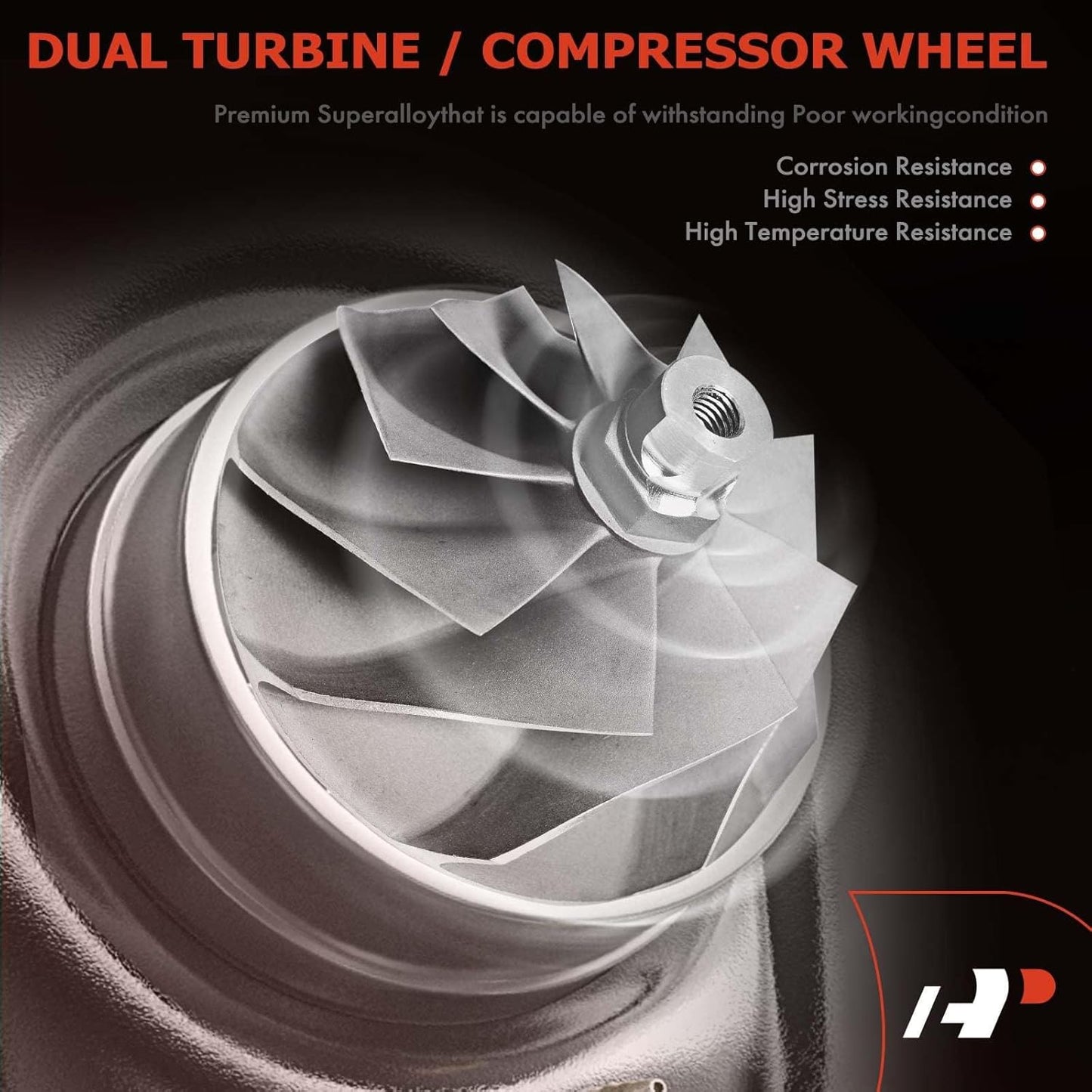 A-Premium Complete Turbo Turbocharger with Gasket Kit Compatible with Chevy Chevrolet Cruze 2011-2015 & Sonic 2012-2020 & Trax 2013-2021 & Buick Encore 2013-2021 1.4L Replace# 55565353