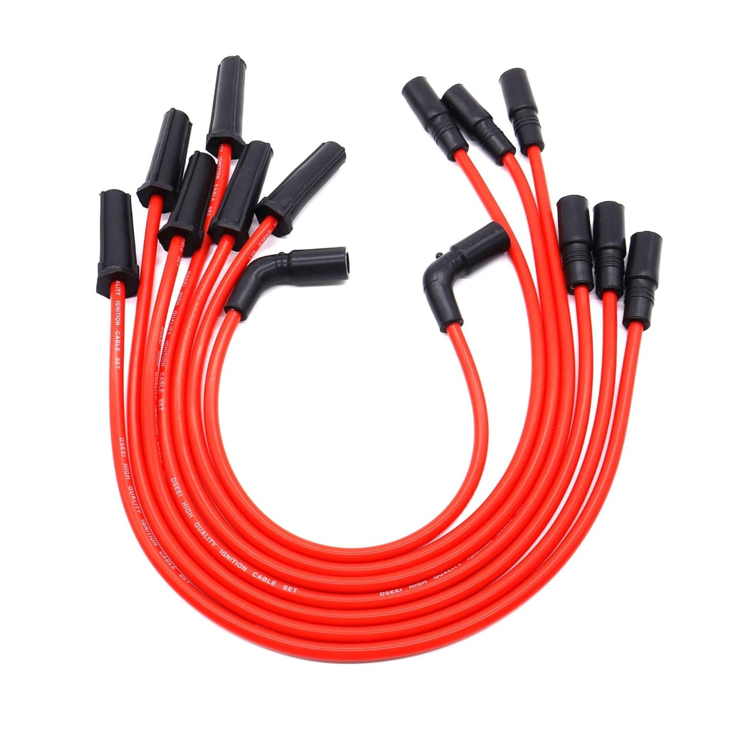 7876 Ignition Spark Plug Wires Set of 9 Compatible with Dodge B150, B1500, B250, B2500, B350, B3500, D150, D250, D350, Dakota, Durango, Ram 1500, Ram 1500 Van, Ram 2500, Ram 2500 Van, Ram 3500
