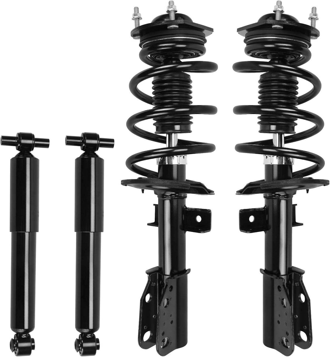 YITAMOTOR Front Complete strut Quick Struts Rear Shocks Assembly Compatible with 2014-2019 Sentra