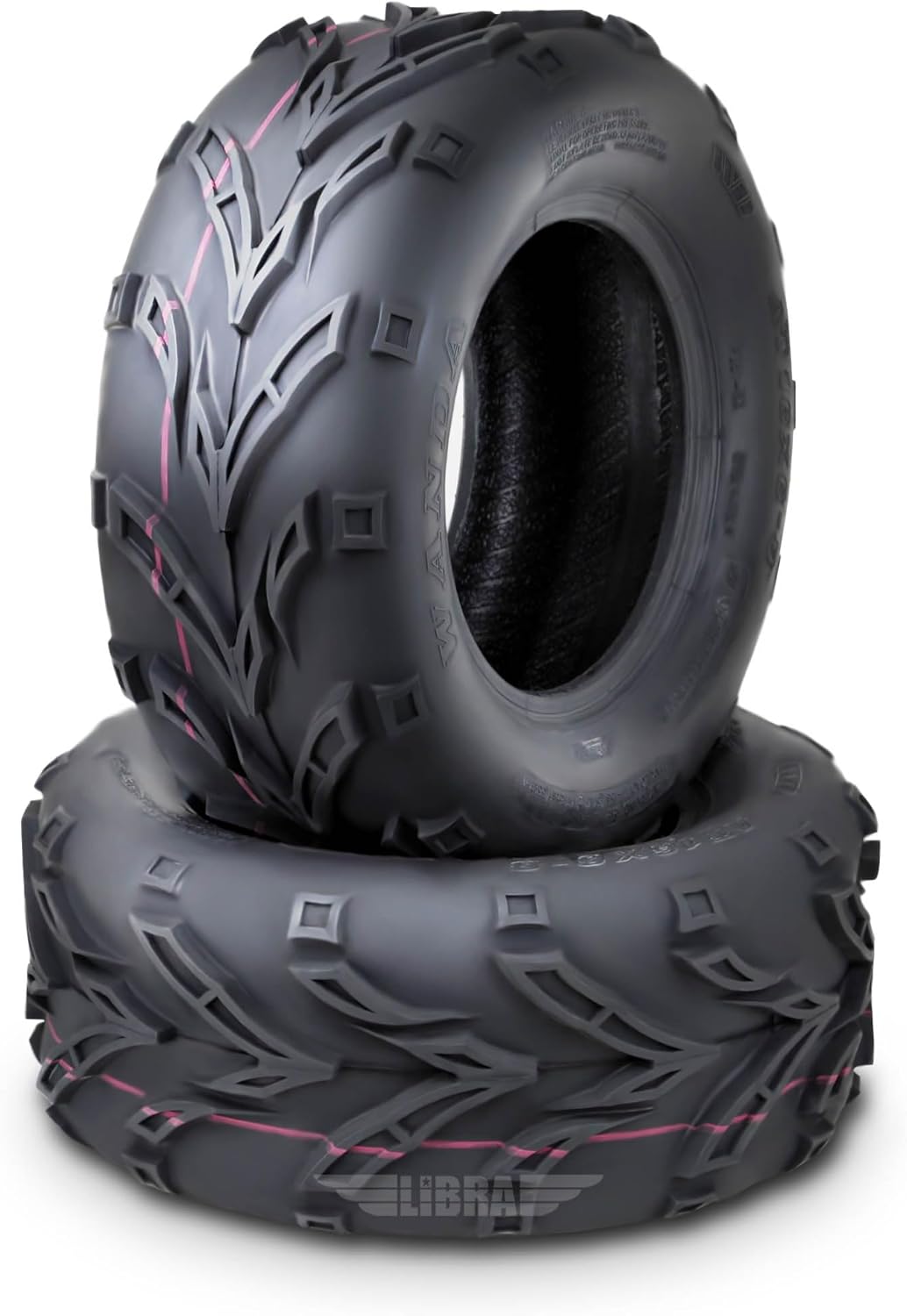 WANDA Set of 2 Sport ATV Tires 20x10-10 20x10x10 4PR P361-10193