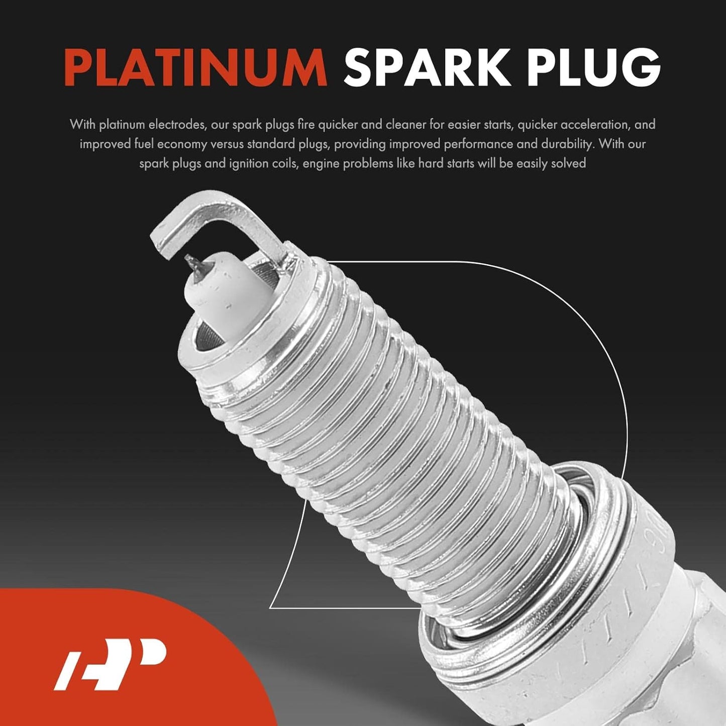 A-Premium Ignition Coil Pack and Iridium Spark Plugs Compatible with Mercedes-Benz ML350 2012 2013 2014 2015, 3.5L, 6-PC Set