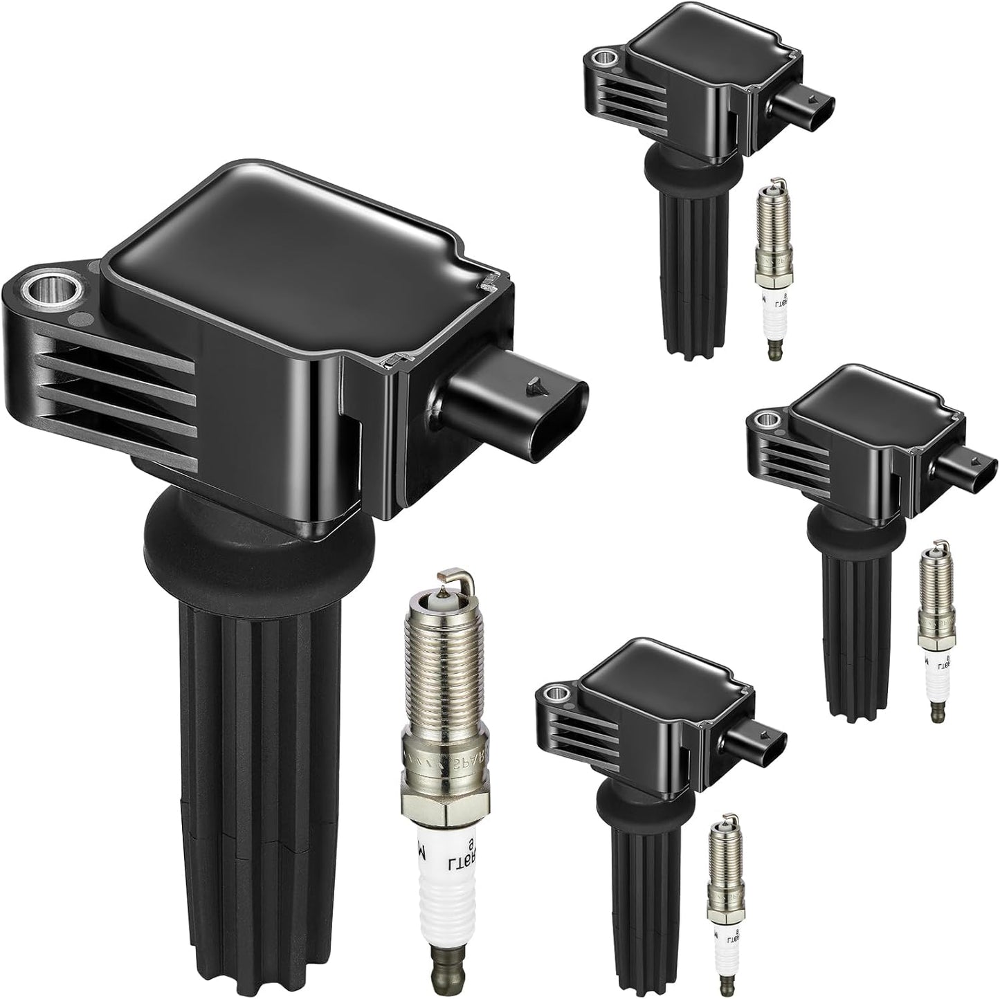 7-Pack UF835 Ignition Coils Compatible with Ford F-150 2018-2021/Mustang 2018-2020 5.0L V8 - Replaces for DG565, 5C2272, JR3Z12029A