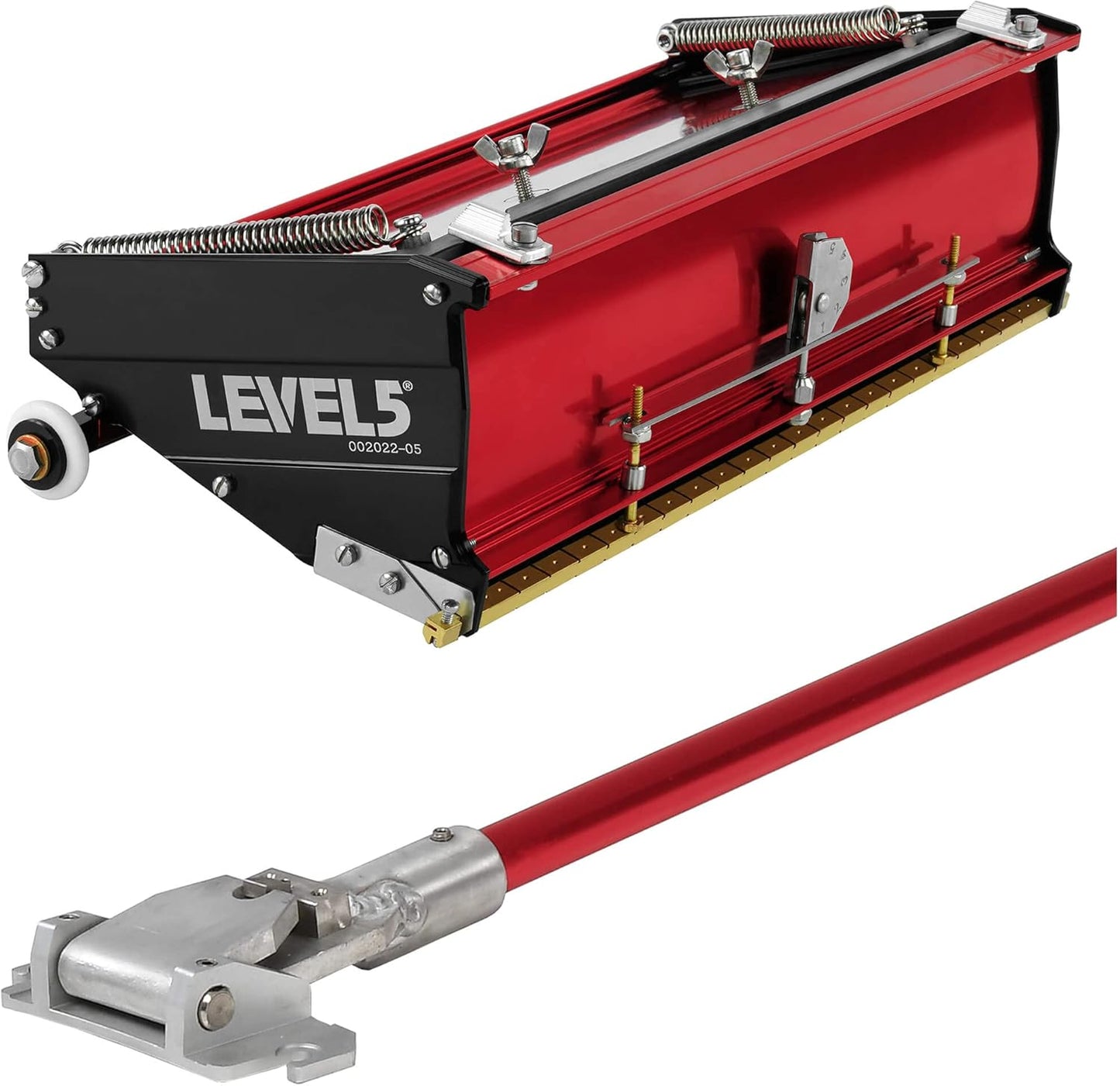 10-Inch Flat Box - LEVEL5 | Pro-Grade | Quick Clean | Drywall Sheetrock Gyprock Wallboard Finishing | 4-765