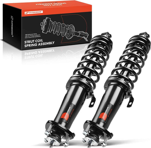 A-Premium Rear Complete Strut & Coil Spring Assembly Compatible with [AWD] Lexus IS250 2006-2013, IS350 2011-2013, Sedan, 2-PC Set