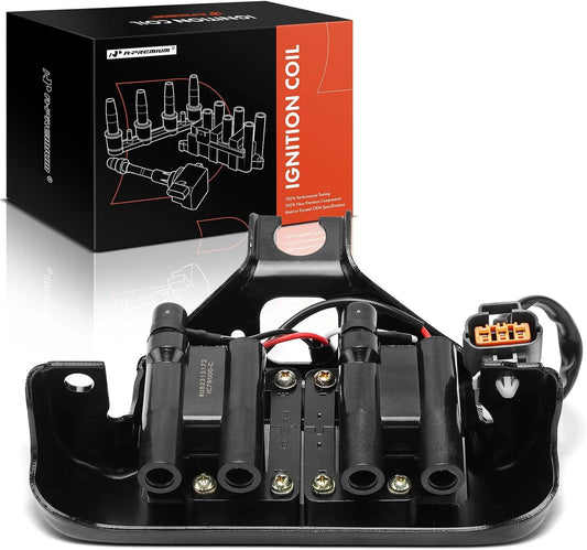 A-Premium Engine Ignition Coil Packs Compatible with Mazda Miata 1990 1992 1993 L4 1.6L