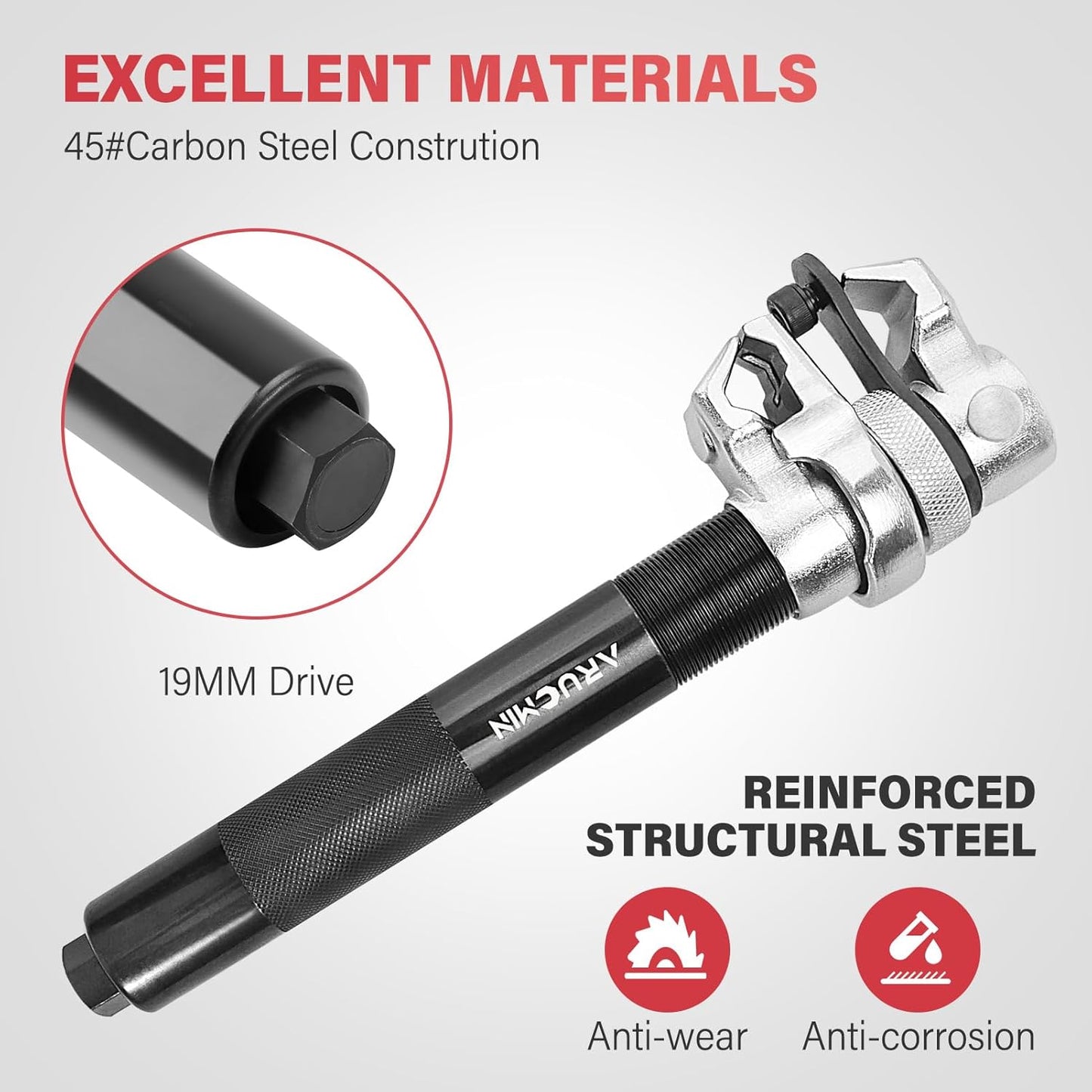 Coil Spring Compressor Tool,Heavy Duty Macpherson Strut Spring Compressor Set with Safety Bracket,2645 lb Capacity for Car Truck
