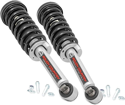 Rough Country 4" Loaded N3 Lifted Struts for 2014-2025 Ford F-150 4WD - 501051