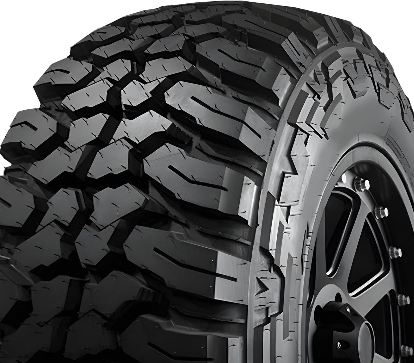 Set of 4 (FOUR) Finalist Terreno M/T LT285/70R17 10 Ply 121Q Load Range E SUV Light Truck Mud Terrain Tire 285/70R17 MT-Includes Road Hazard Warranty (Tire Only)